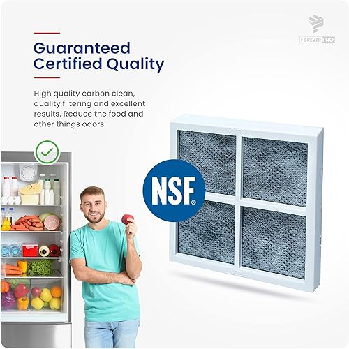 Miniatura 2 de ForeverPRO LT120F - Conjunto de filtro de filtro de aire fresco para Kenmore Elite 469918 y para refrigerador LG ADQ73214404 ADQ73214402 ADQ73214406