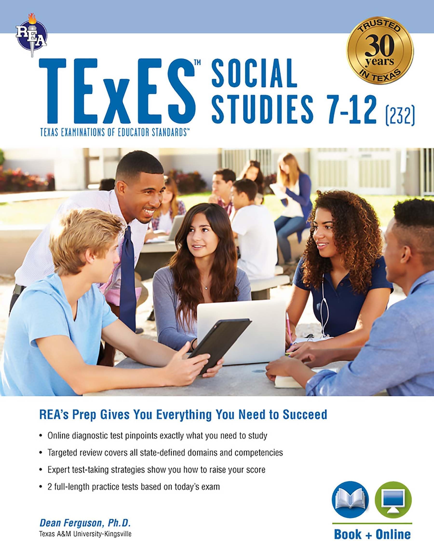 TExES Social Studies 7-12 (232) Study Guide 2025-2026 (TExES Teacher Certification Test Prep)