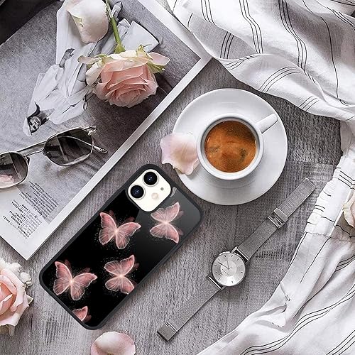 Miniatura 10 de MAYCARI Funda compatible con iPhone 11, diseño de tablero de ajedrez verde torcido para niños y mujeres, cubierta trasera dura con diseño de tartán