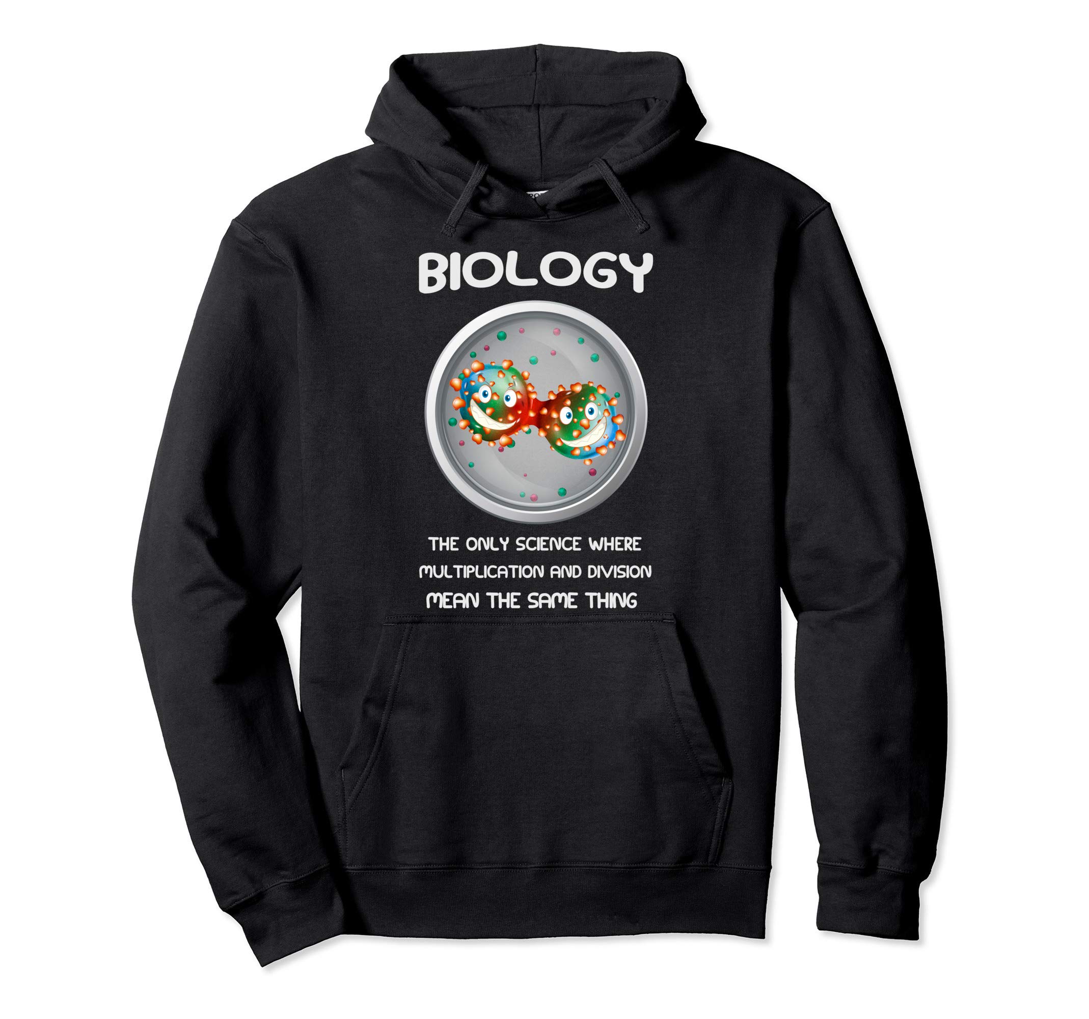 Funny Cell Division Biologist Gift Tee Teacher STEM Science Pullover Hoodie