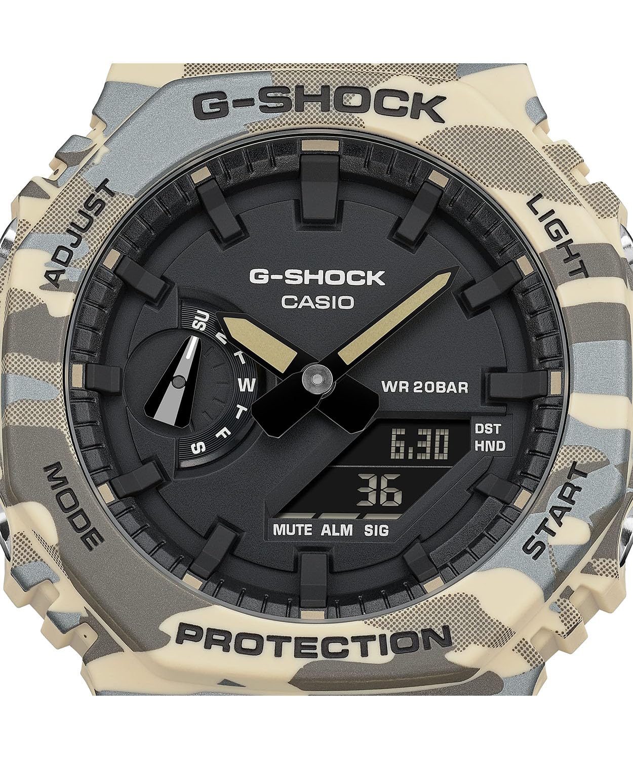 Casio G-Shock 2100 Series Camouflage Watch GA-2100CM-5AER - 3
