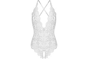 Women Sexy Lingerie: One-Piece Teddy Lace Bodysuit Nightie