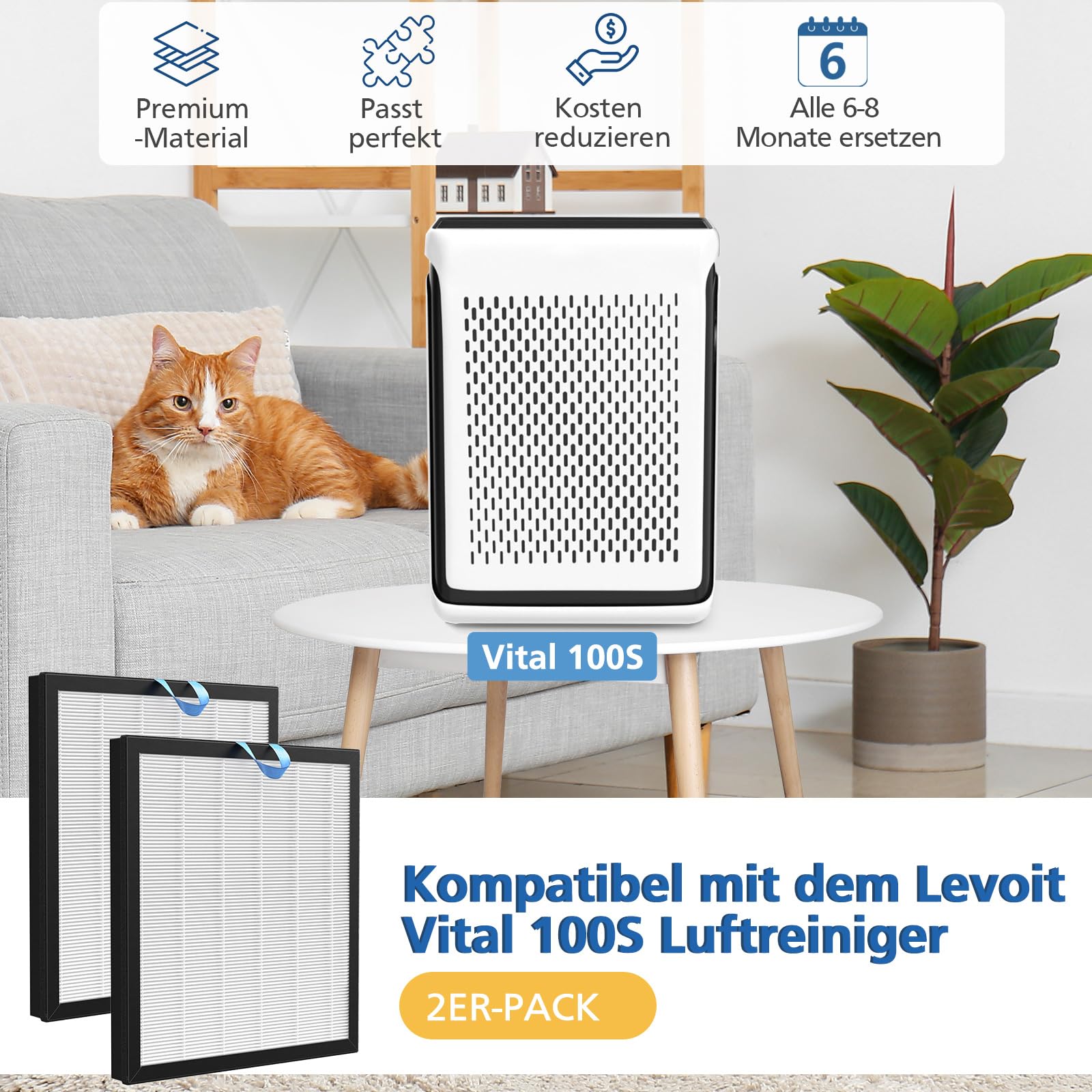 4 Pietre Diffusore Ozono 14mm - Per Purificare Acqua In Bottiglie Di Vetro