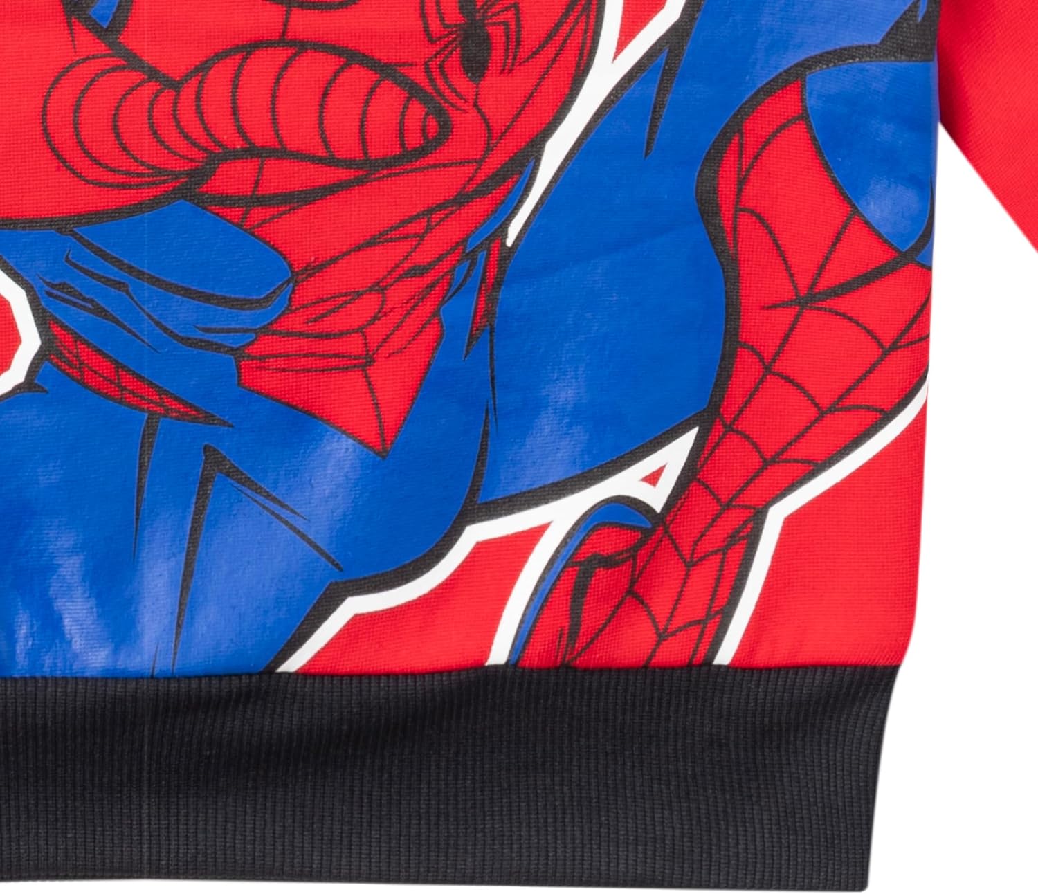Marvel Spider-Man Boys 2 Piece Sweatshirt and Pants Set for Toddlers and Big Kids - Image 4