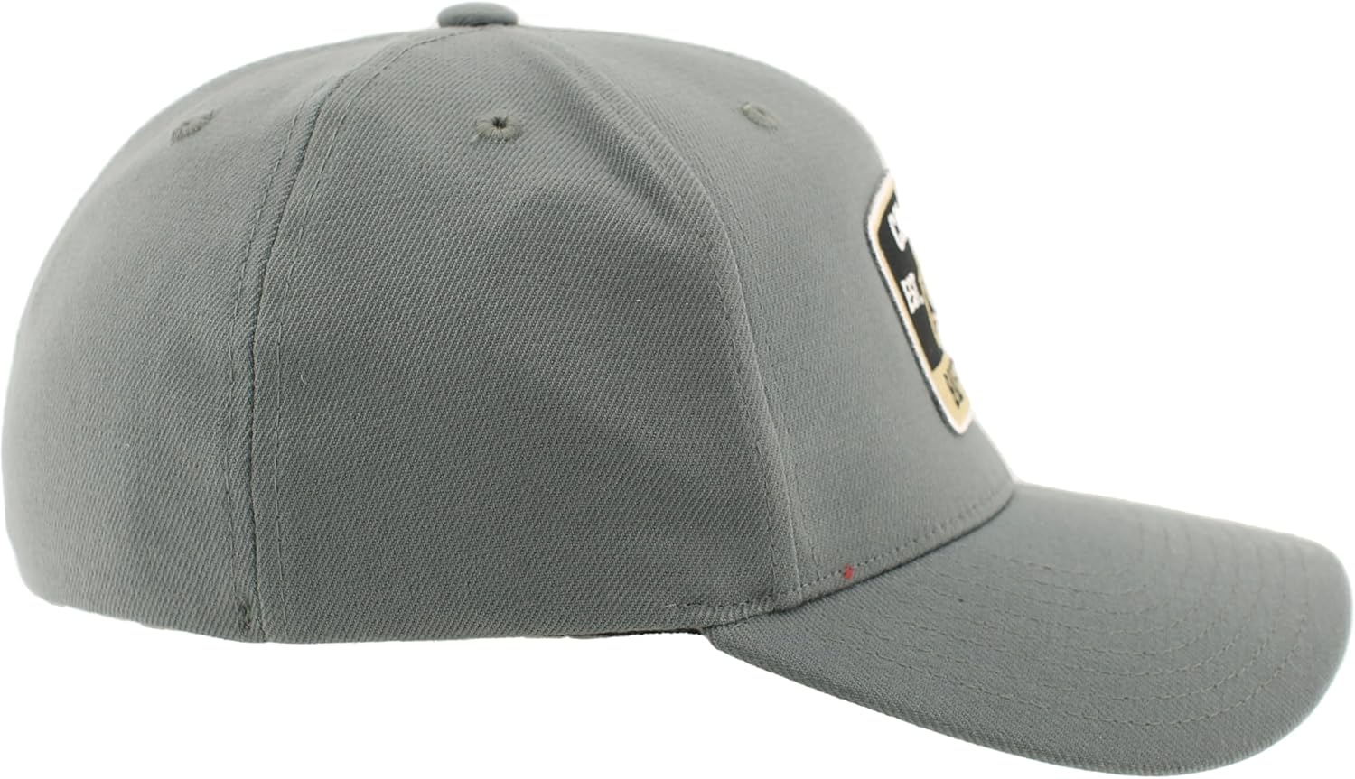 ZHATS Men's Standard NCAA Officially Licensed Fitted Hat ZH Patch Switchback Gray, Grey, Large - Image 7