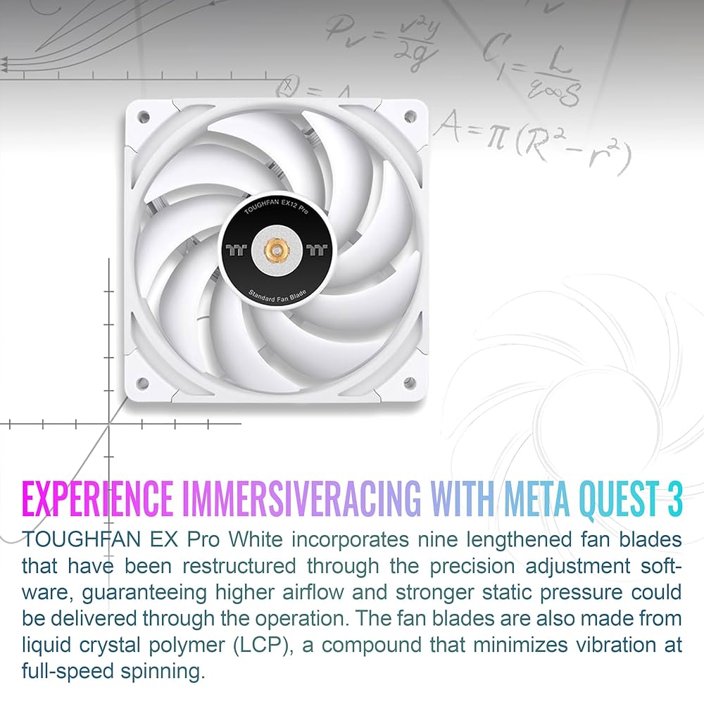 Amazon.co.jp: Thermaltake TOUGHFAN EX12 Pro Snow PC 冷却