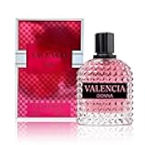 Valencia Donna Women's Perfume, Noteds with Amber Floral Jasmine, Bourbon Vanilla & Woods Oriental Fragrance Gift for Women, Eau De Parfum Spray with Elegant 100ml Bottle