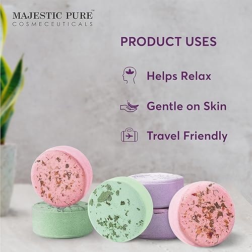 Miniatura 2 de Majestic Pure Vaporizadores de ducha  Paquete variado de 6 tabletas de ducha con aceites esenciales  Relajante y rejuvenecedor  Regalos para hombres