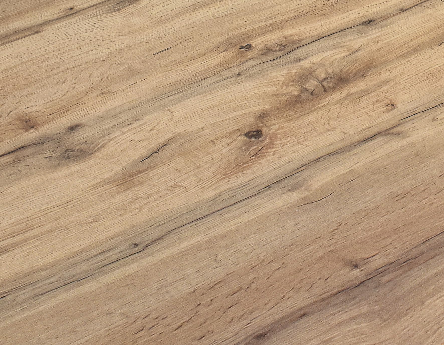 PAZZO DESIGN Tavolo Allungabile Michelle, Tavolo Soggiorno e Cucina, Piano Nobilitato Melaminico, Gambe Metallo Nere, Made in Italy, Rovere Rustico, 120x80x75 cm - id_2092