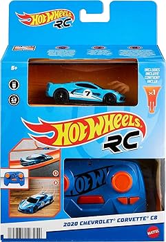 HOT WHEELS  コルベット Amazon.com: Hot Wheels Toy Car, RC C8 Corvette in 1:64 Scale