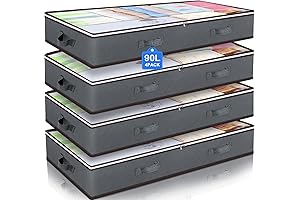 Budding Joy Under Bed Storage Container, the Enhanced Bedroom Organization Solution