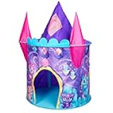 Castle Play Tent for Girls and Boys, Easy Set-up for Instant Play, Easy to Assemble, Castle Princess Playhouse, 31.5” x 45.28” (DxH)