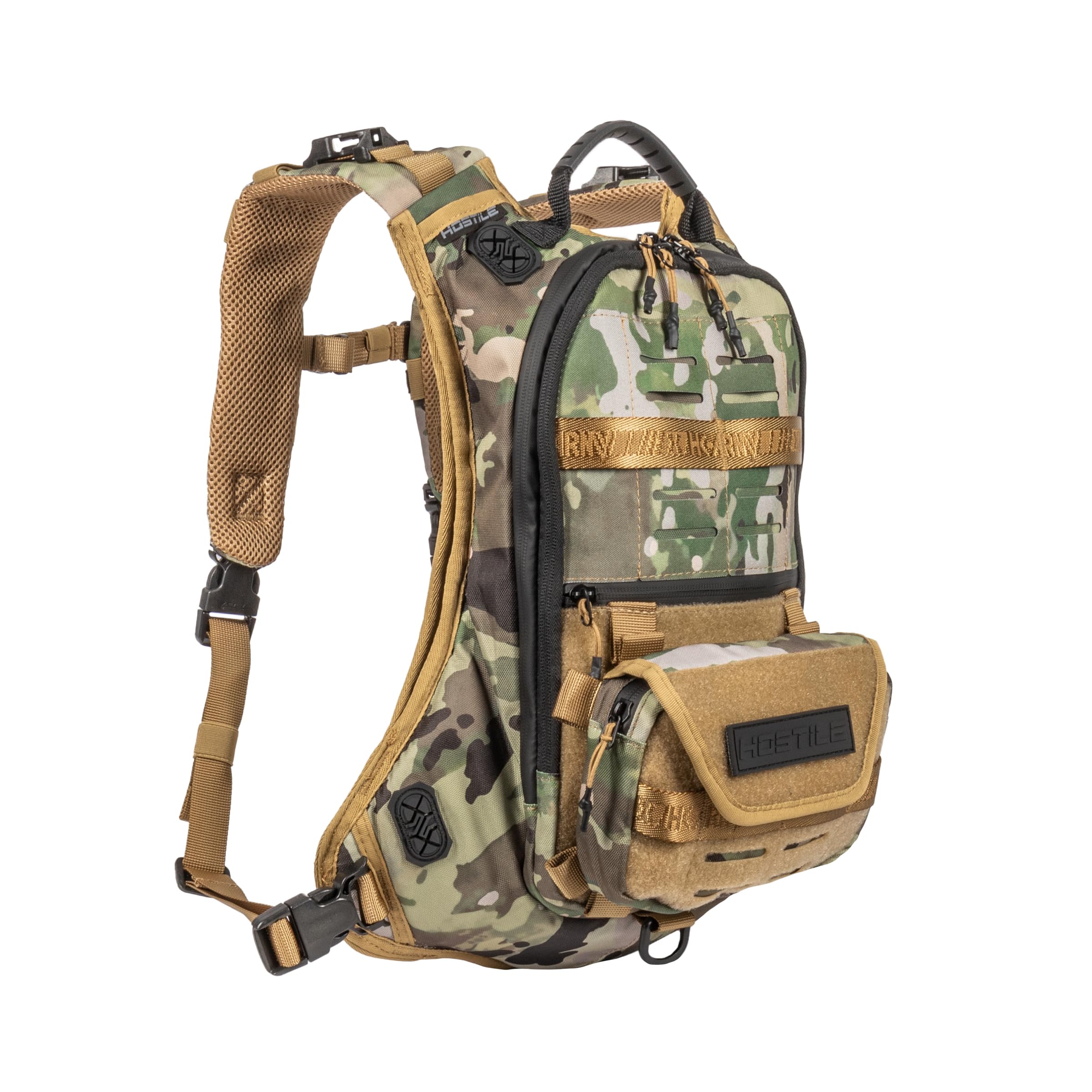 HK Army CTS Reflex Backpack For Airsoft, Camo, One Size, Detachable