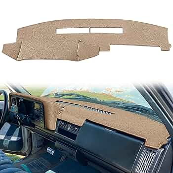 パーツ c/k 88-94y polytpedashboardcover c1500 Amazon.com: DashSkin Molded Plastic Dash Cover Compatible