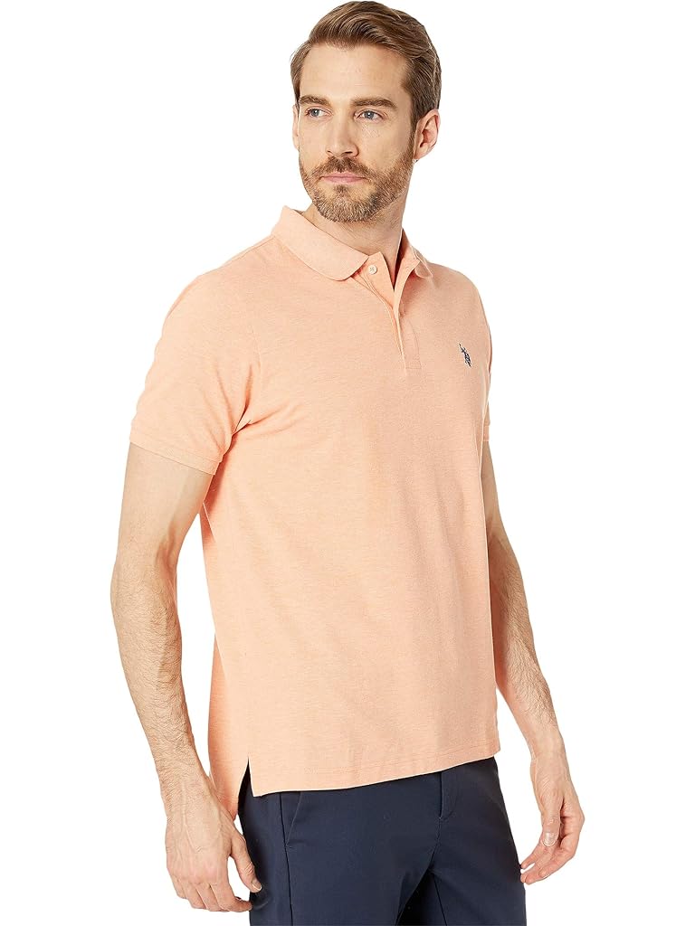 U.S. POLO ASSN. Solid Cotton Pique Polo with Small Pony