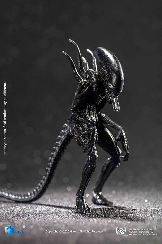 【NECA】【AVP】ウォーリアーエイリアン フィギュア NECA Aliens Warrior Alien vs Predator AVP Black 7