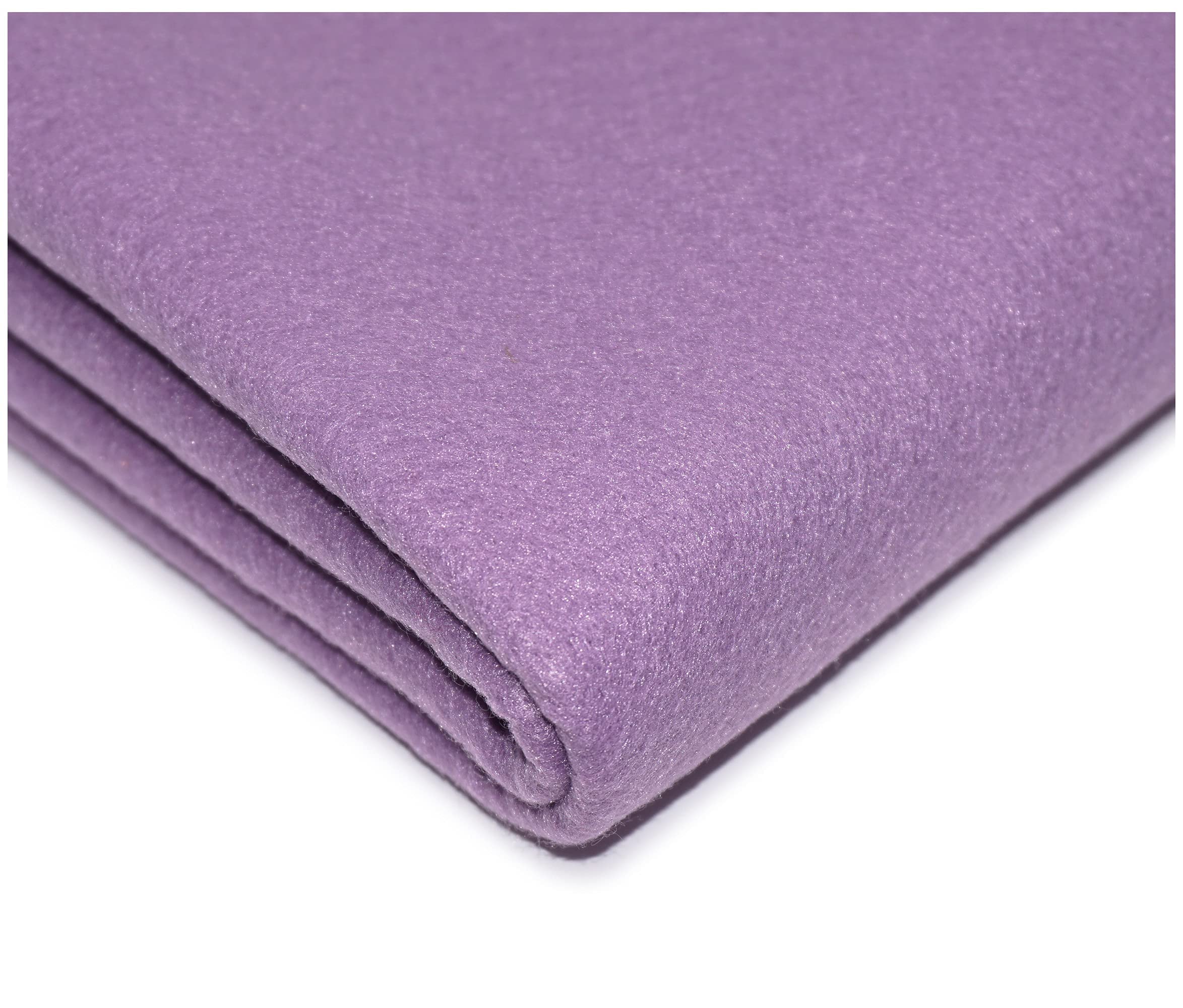 "Get Crafting" 100% Acrylic Felt Fabric Perfect for Arts & Crafts, Sewing Material - 150cm Wide, Available in 30 Vibrant Colours (Sold by The Metre, Lavender)