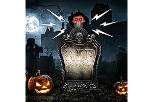 Animated Tombstone Decoration: An Eerie and Spine-Tingling Halloween Accessory