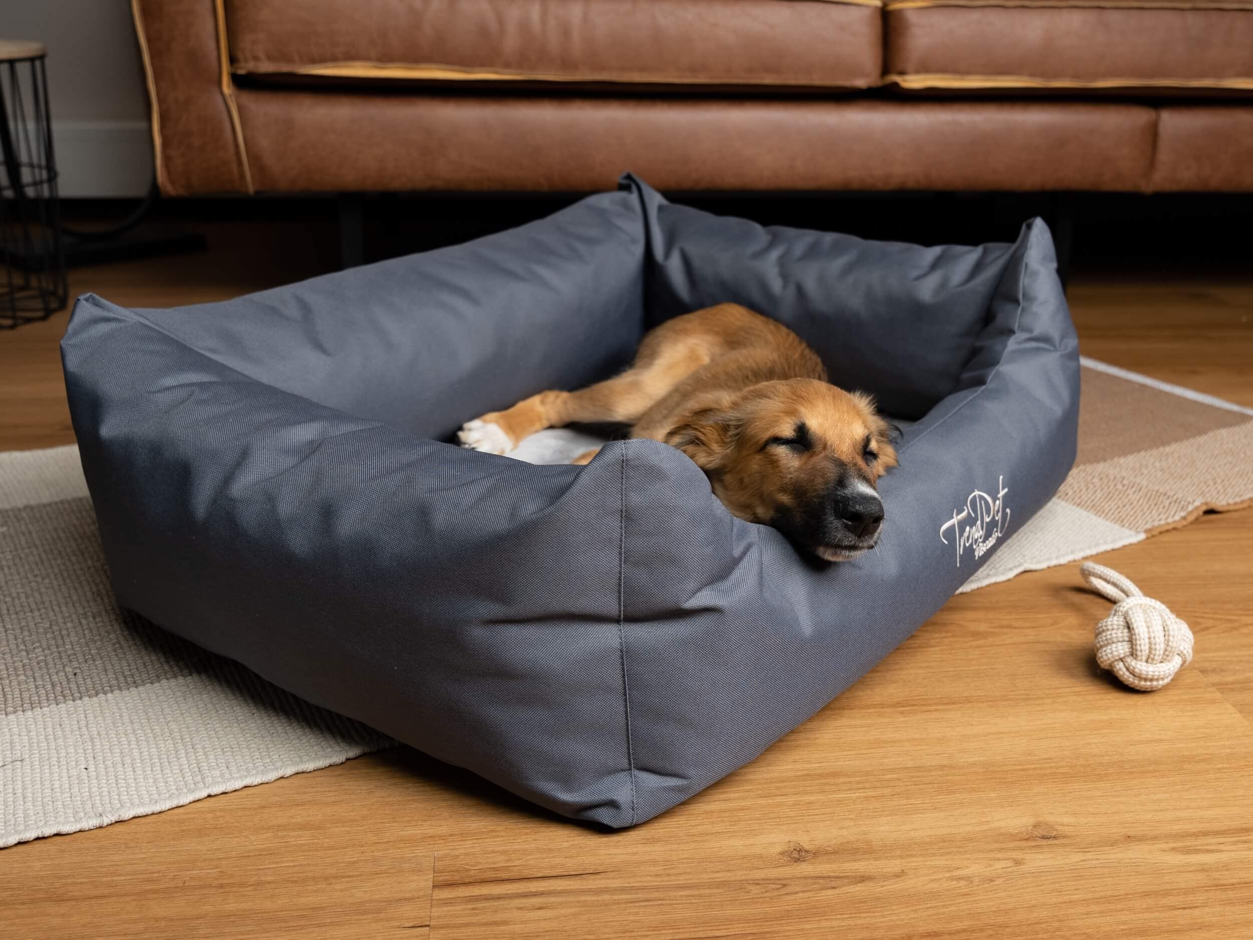 TrendPet Viscado - orthopädisches Hundebett grau