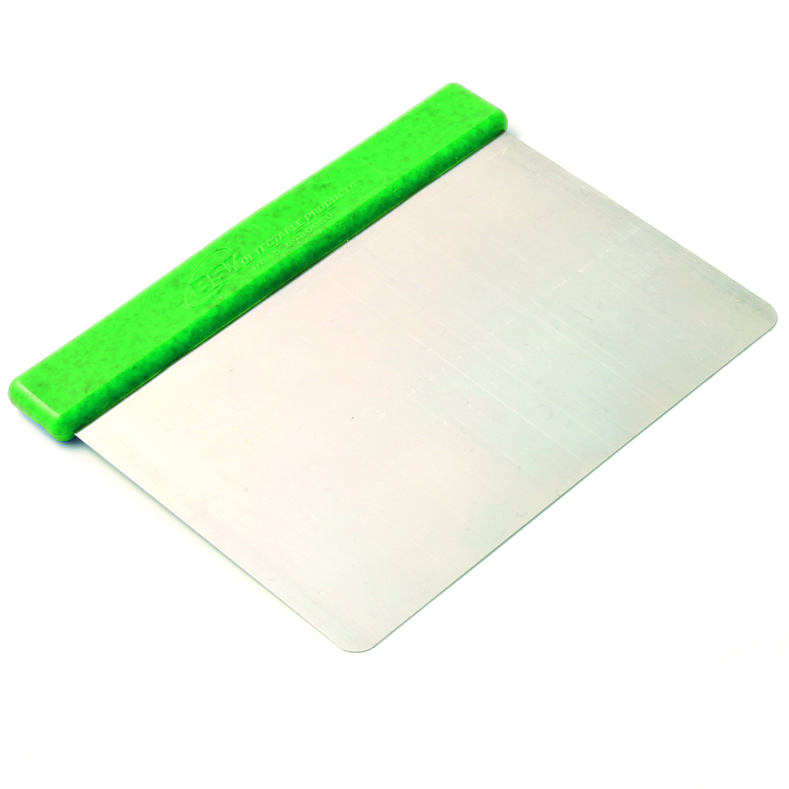 Maya Professional Tools S/SS1-5 - Espátula de acero inoxidable mango flexible detectable por metales y rayos X, 10 unidades, color verde