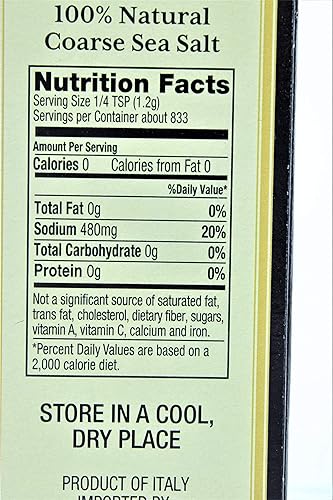 Miniatura 5 de Alessi Sal marina kosher, 36.8000 onzas (paquete de 6)