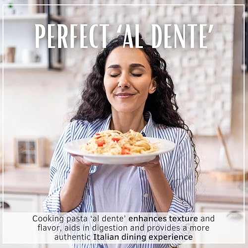 Miniatura 6 de Divella Pasta Spaghetti Ristorante #8, 10 libras (paquete de 2), auténtica pasta italiana hecha con sémola de trigo duro, textura perfecta 'Al