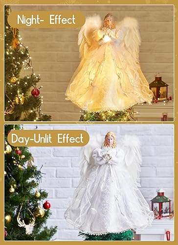 Miniatura 4 de Adorno decorativo para árbol de Navidad para el hogar, decoración de árbol de Navidad iluminada