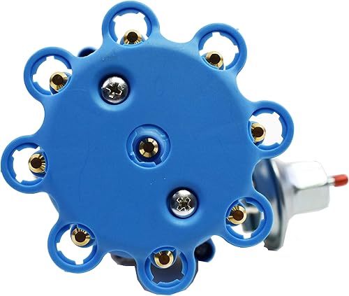 Miniatura 4 de A-Team Performance - Distribuidor R2R listo para funcionar serie Pro - Compatible con Mopar Dodge Chrysler 273 318 340 360, motor V8 (azul)