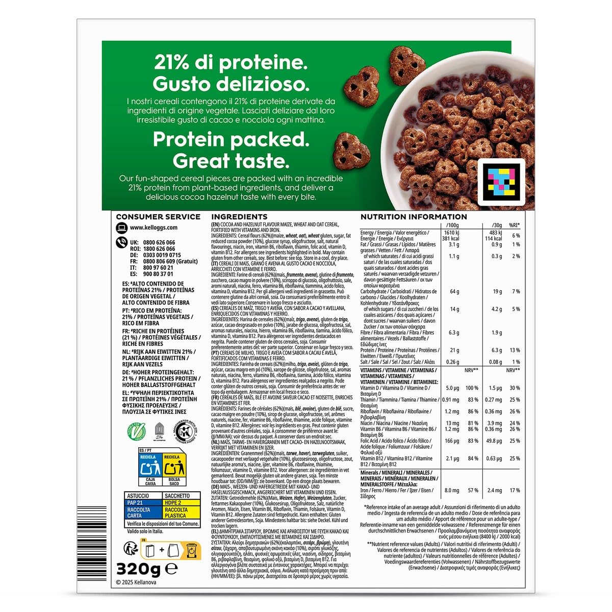 Kellogg's Special K High Protein 320g