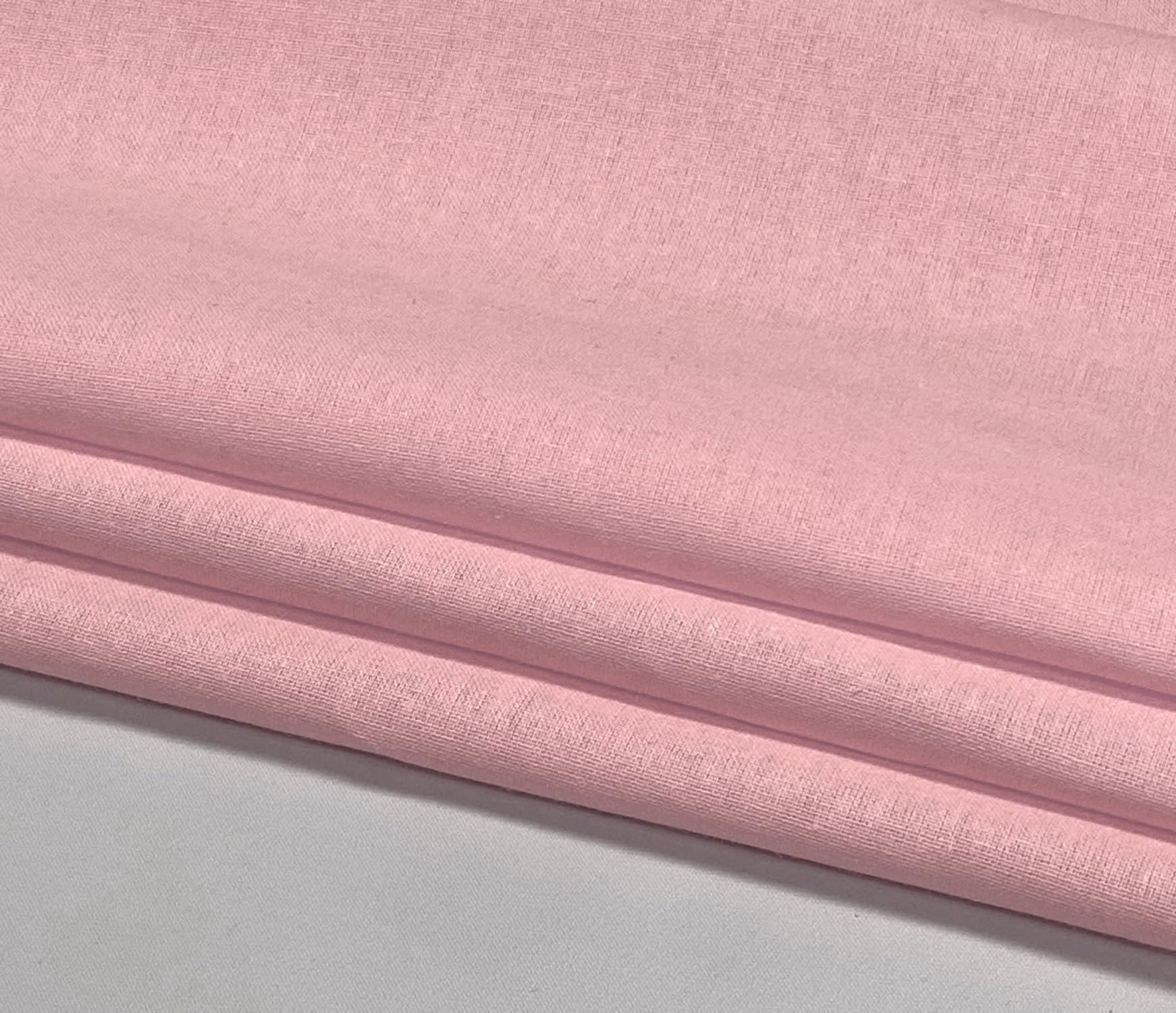 A-Express Plain Cotton Fabric, 60 Inches 150cm Extra Wide Per Metre, 150 GSM Viscose Material, for Clothing Quilting - Image 2