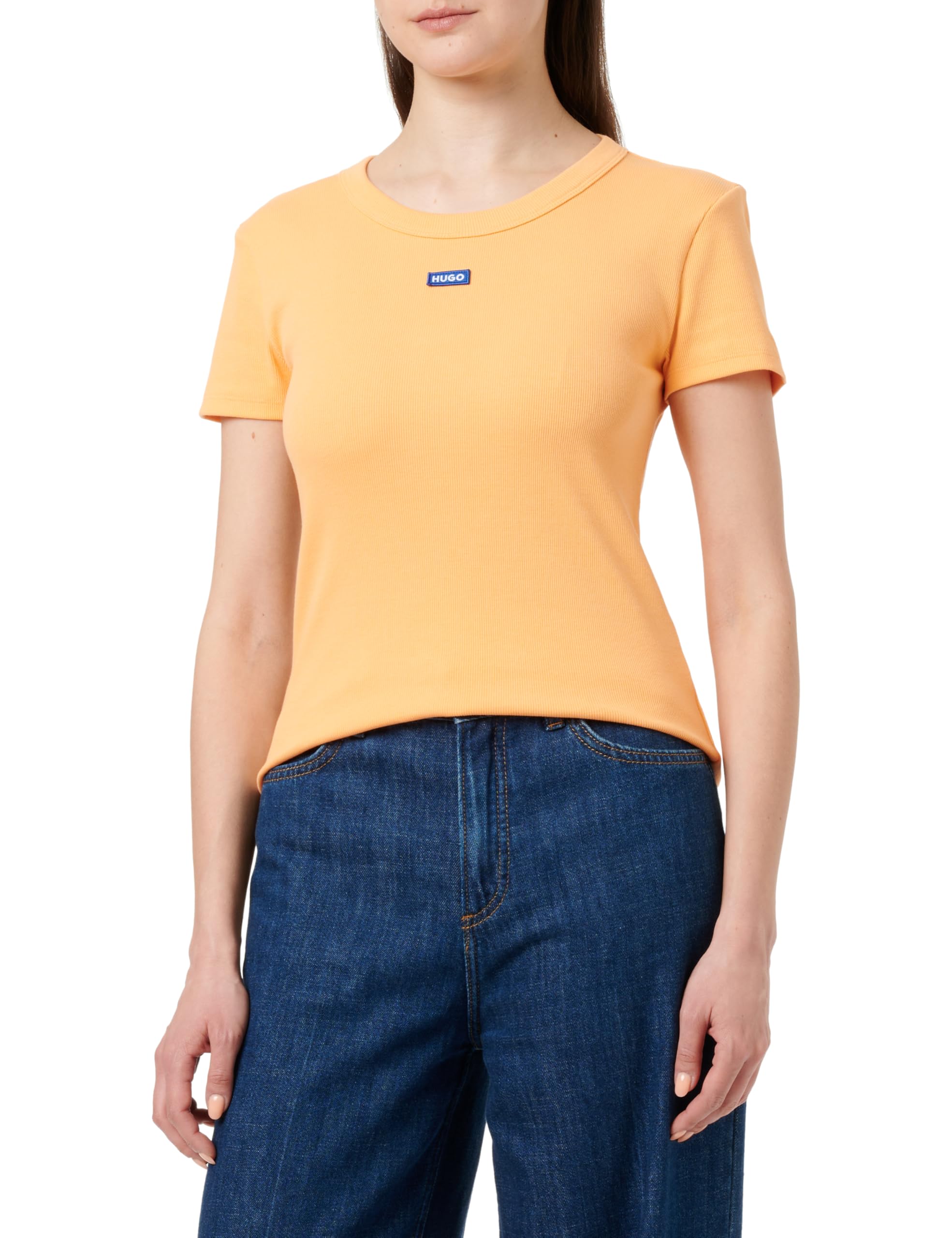 Hugo Damen Easy Tee_b 10257055 01 T_Shirt (1er Pack)