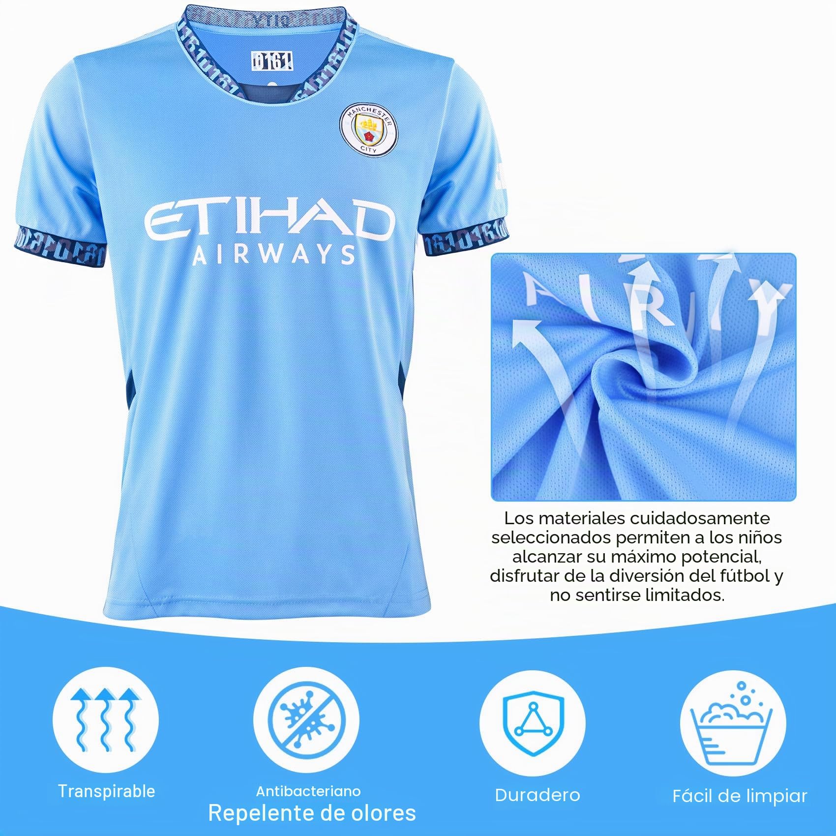 N° 9 Camiseta de fútbol para niños, camiseta de fútbol para niños, pantalones cortos, calcetines, llaveros y espinilleras