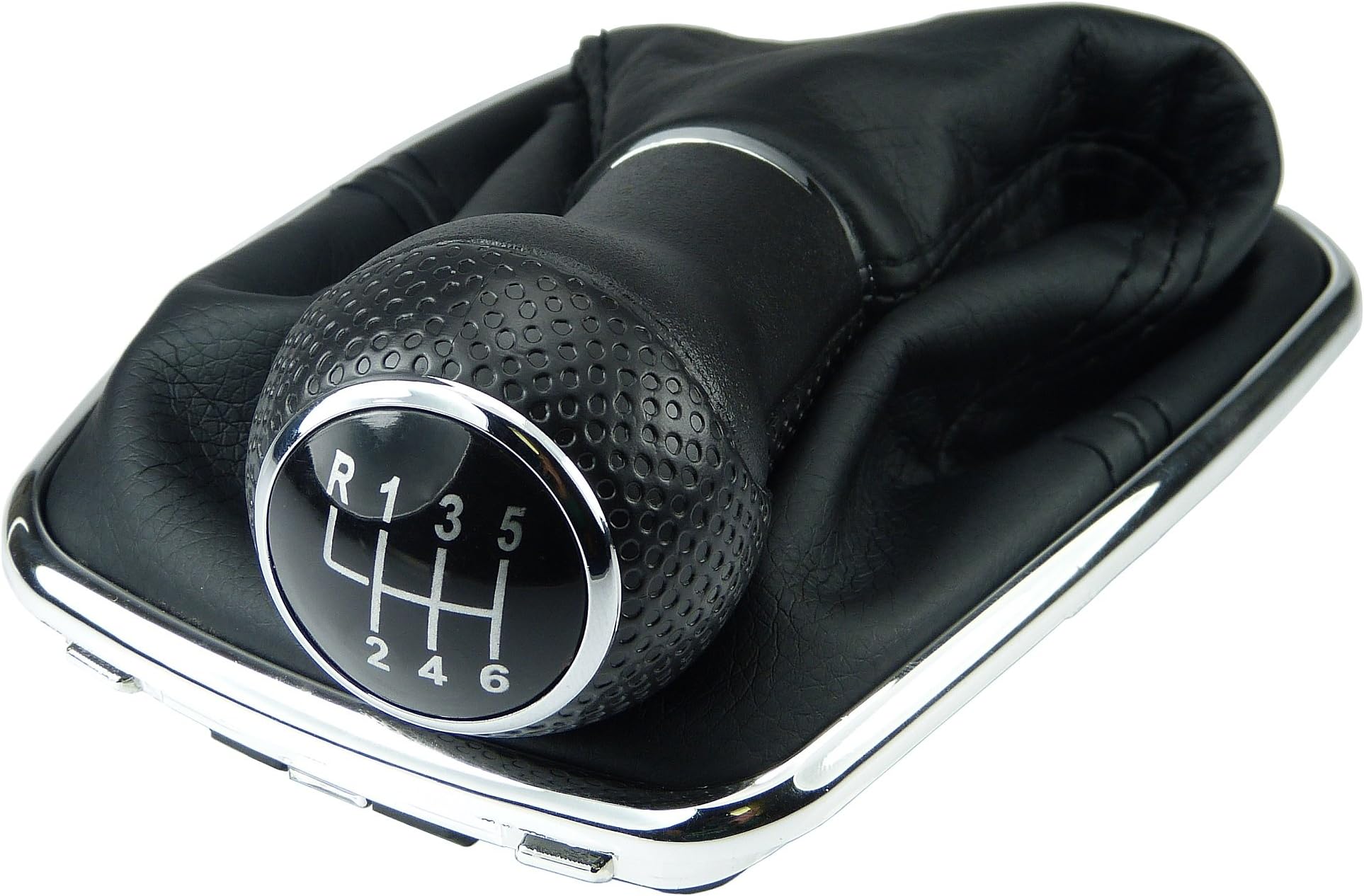 L&P Car Design Schaltsack Aus 100% Echtleder - Schaltmanschette Für Ford Mondeo Mk4 2007-2014