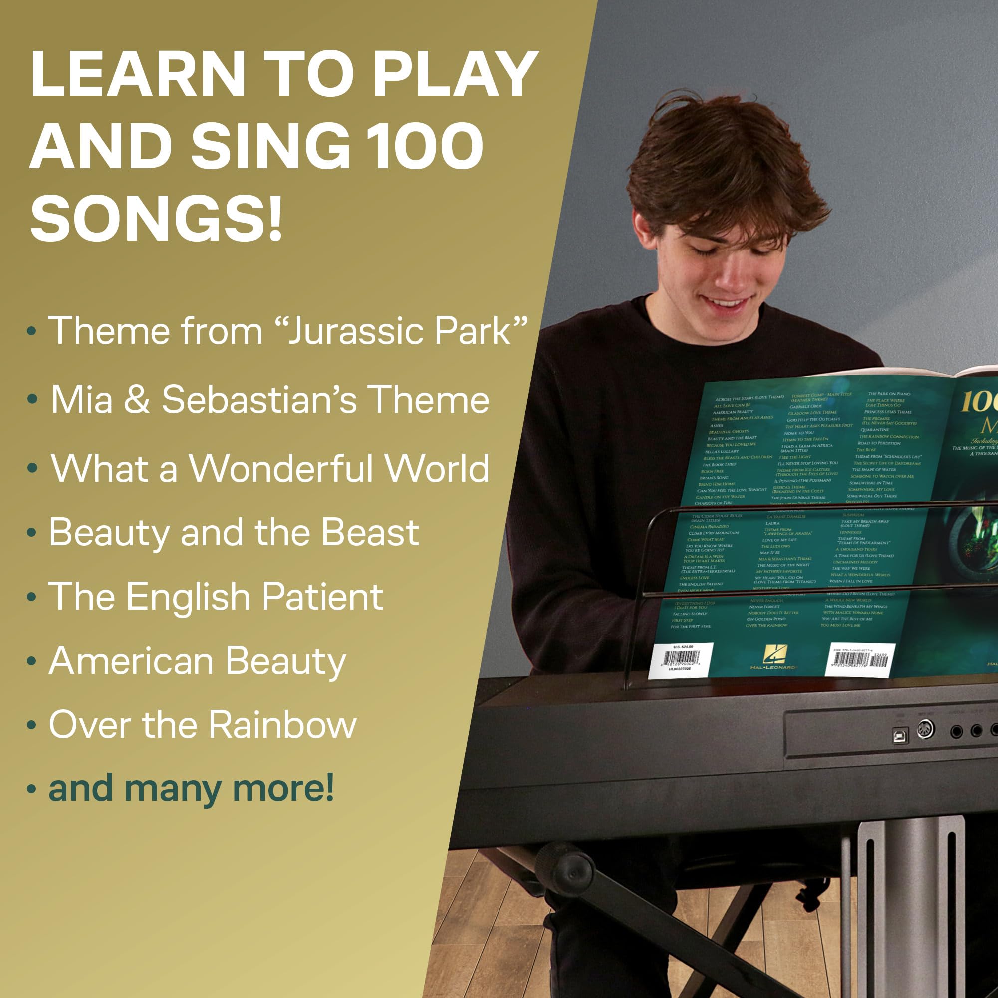 100 Most Beautiful Movie Songs | Piano/Vocal/Guitar Songbook | | Sheet Music for Iconic Film Themes | Easy Arrangements for All Skill Levels | Popular Movie Music - Image 10