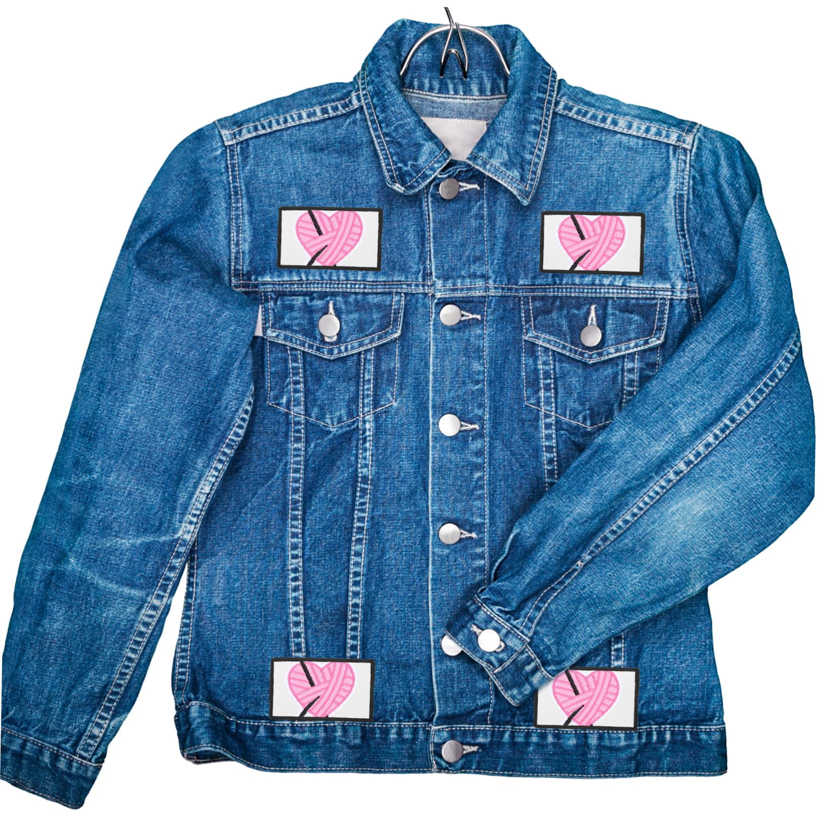 100piezas Parches Para Bordado Parche Termoadhesivo Para Ropa Decoración De Vestidos Reparación De Prendas y Accesorios De Costura