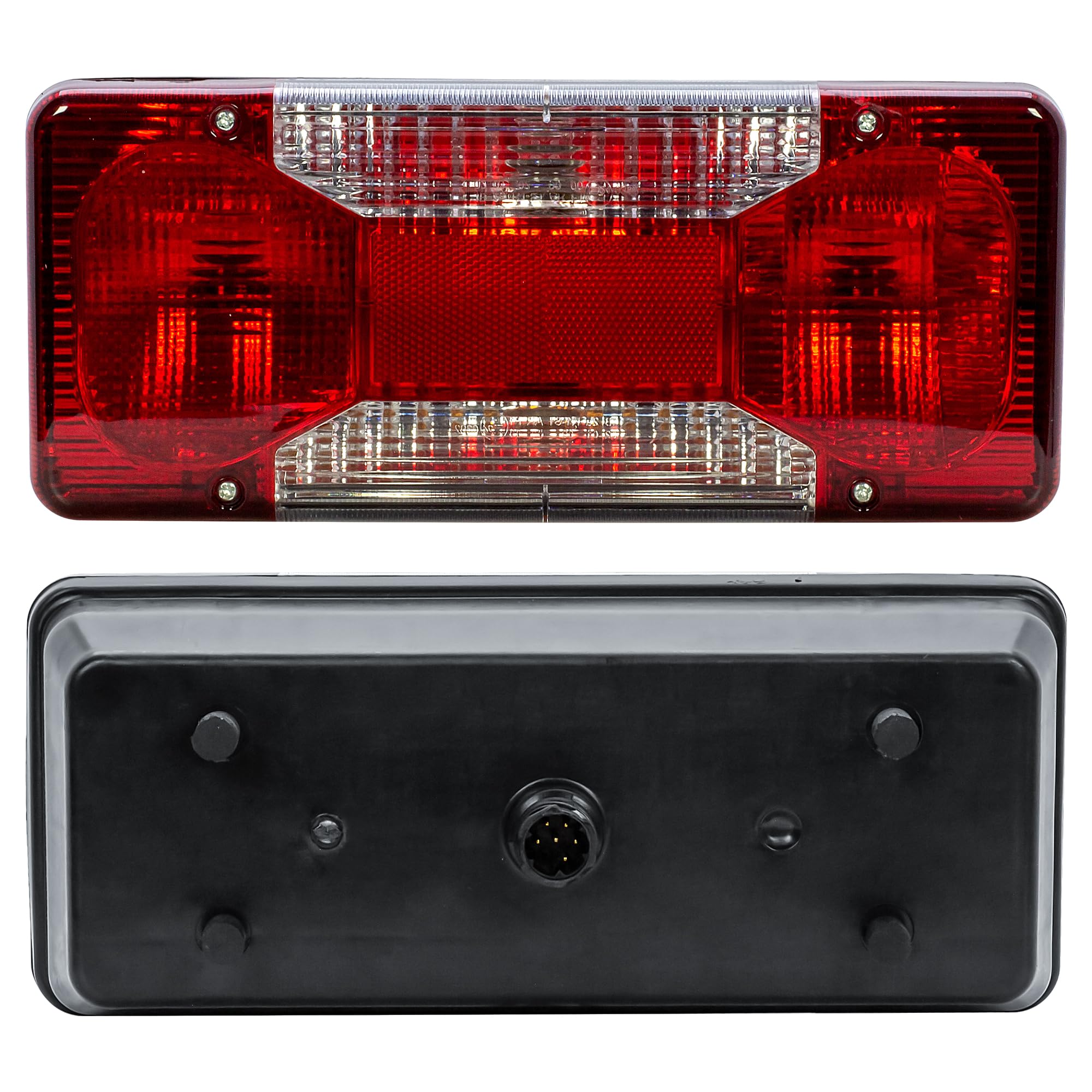 LONGLING Luz trasera derecha, faro trasero para Iveco Daily, camiones, remolques, camioneta 2006-2024