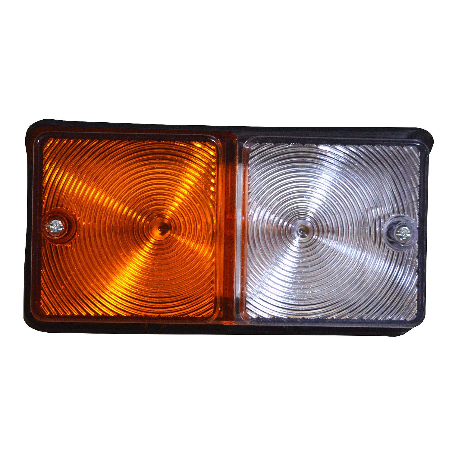 Verde Claro Super Brillante LED Combinación Frontal, Conjunto de Luces Intermitentes Reemplazo para Case/IH | Fíat | Tractores Ford New Holland 6610 535 515 4610 (Verde, 12 Voltios)