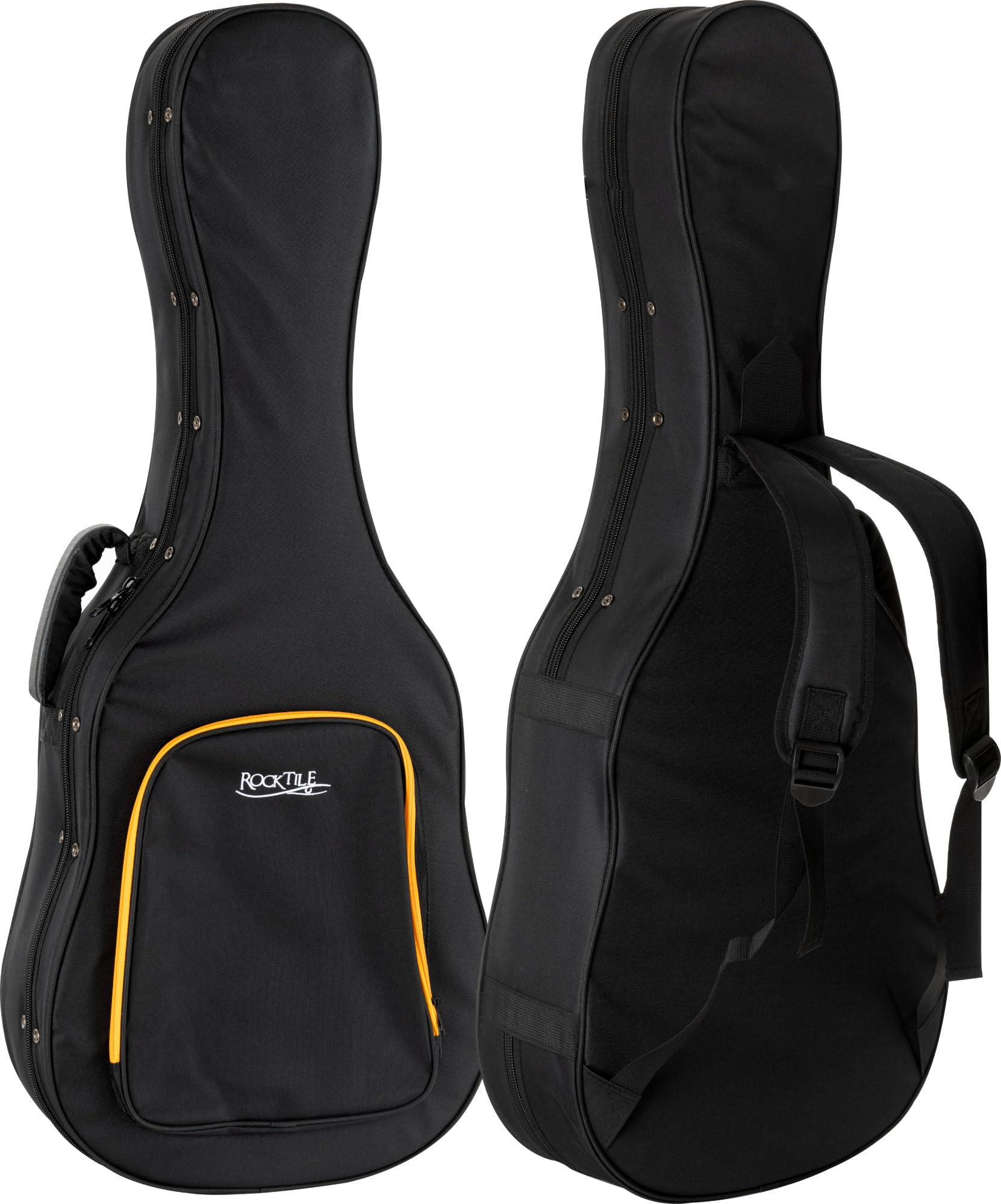 ROCKTILE KGSC-5122BK Chitarra Classica Softcase - Custodia Leggera Maneggevole per Tutte le Chitarre da Concerto