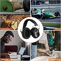 Vista 6 de Orejeras de Seguridad para Protección Auditiva SNR 29 dB Cancelación de Ruido Orejeras de Tiro, Caza, Construcción Reducción de Ruido