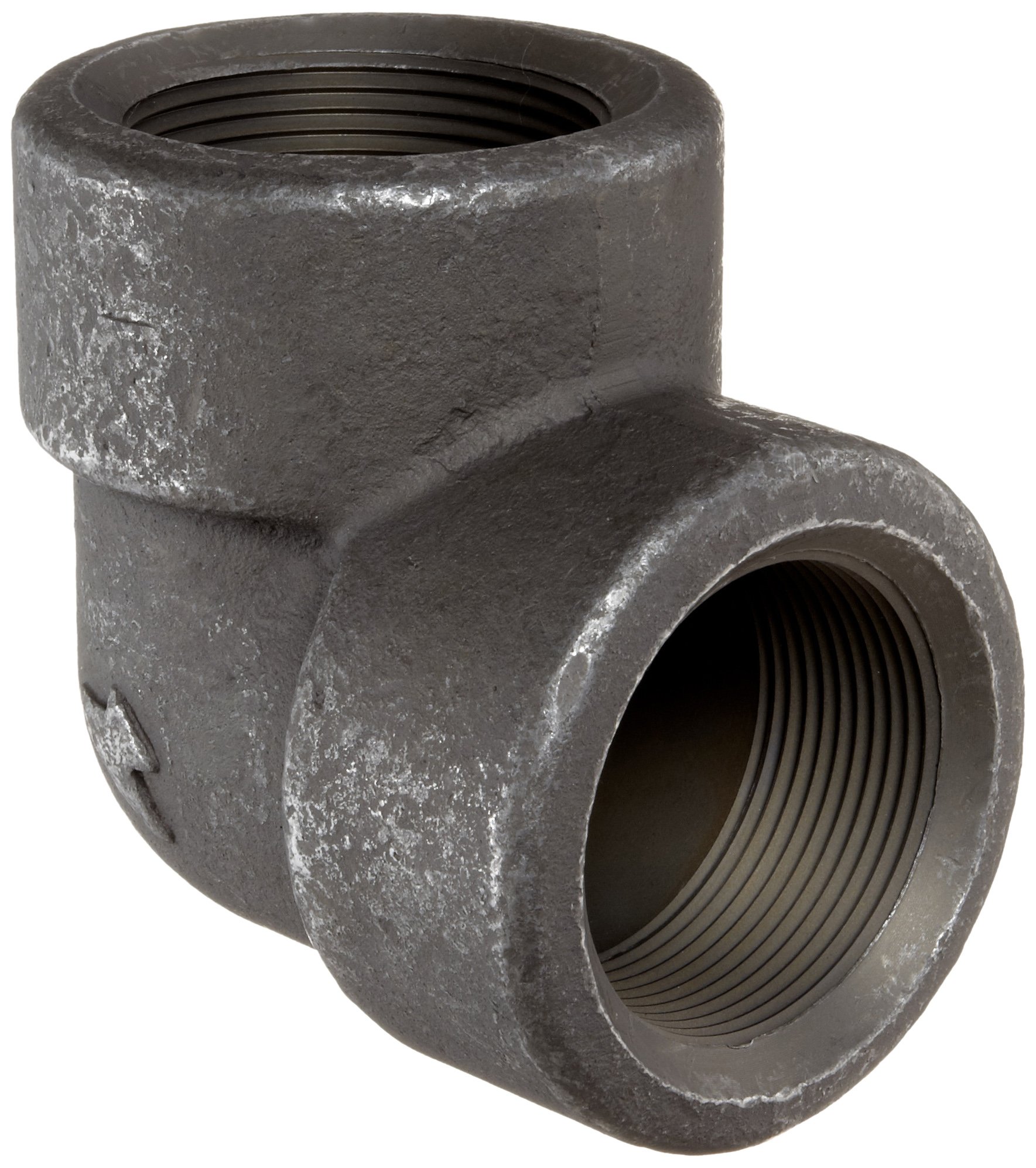 Anvil 2111 Forged Steel Pipe Fitting, Class 3000, 90 Degree Elbow, 2