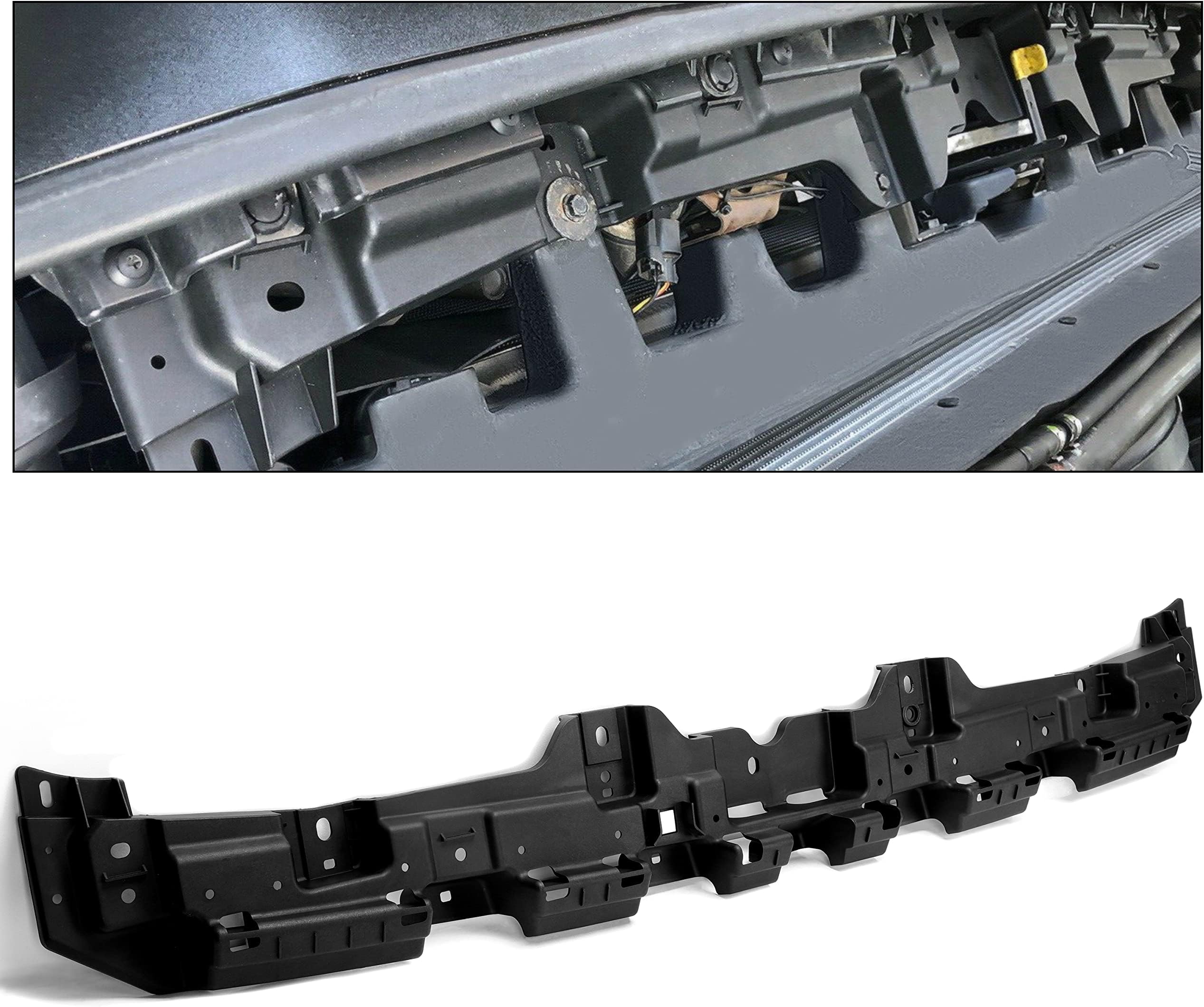 Kojem Upper Grille Support Bracket Mount Compatible with 2011-2016 Ford Super Duty F-250 F-350 F-450 F-550 Replacement for BC3Z-8A284-A Radiator Reinforcement Grill