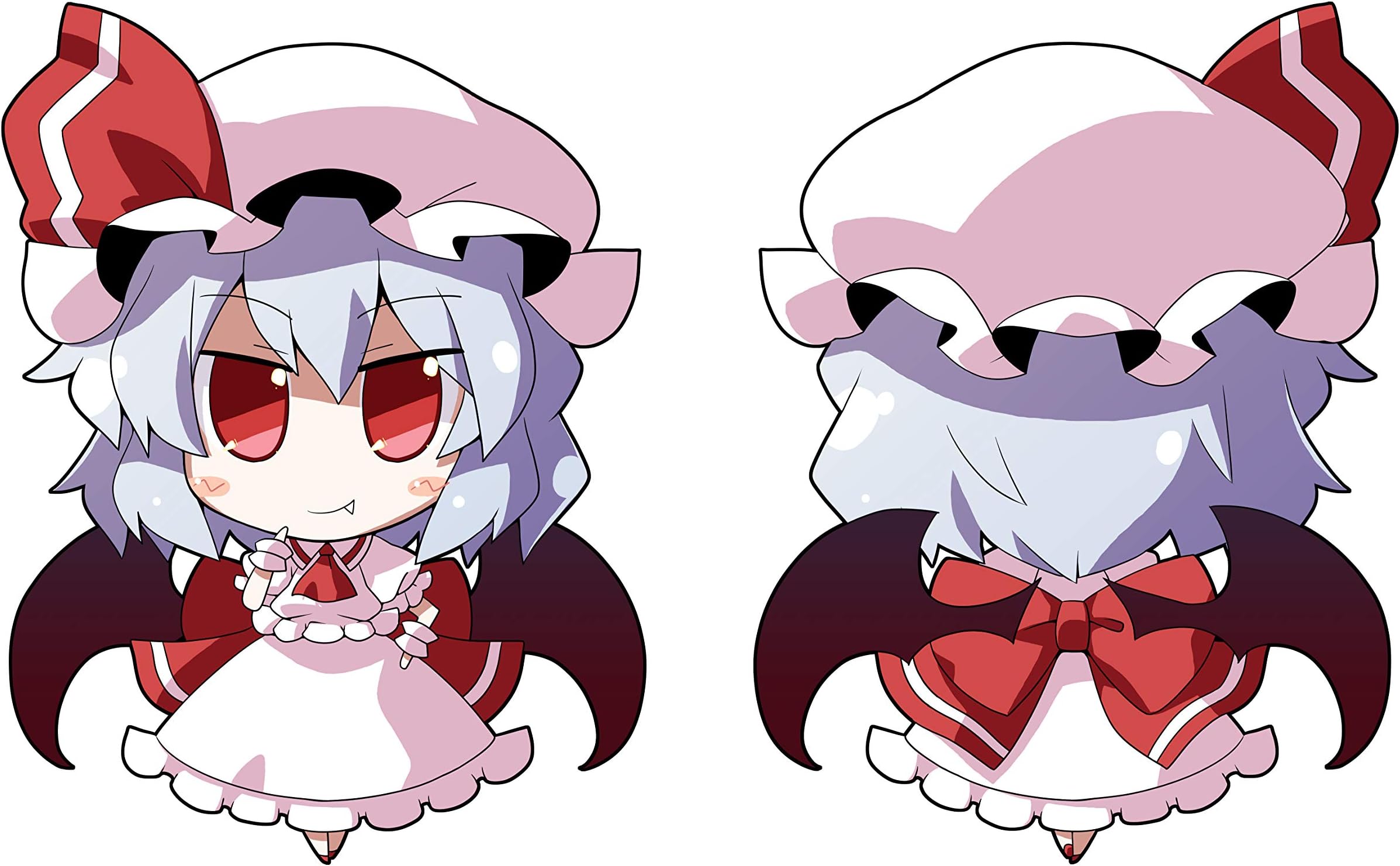 Monond Touhou Scarlet Remilia 2-Sided Rubber Key Holder by Akaneya