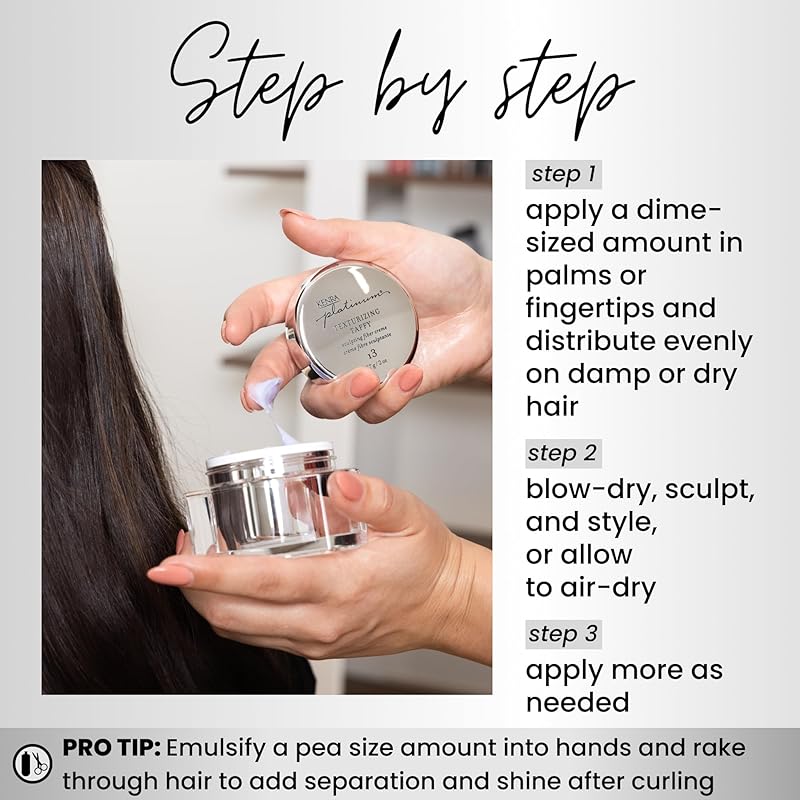 Kenra Platinum Taffy — Styling Fiber Crème - 2
