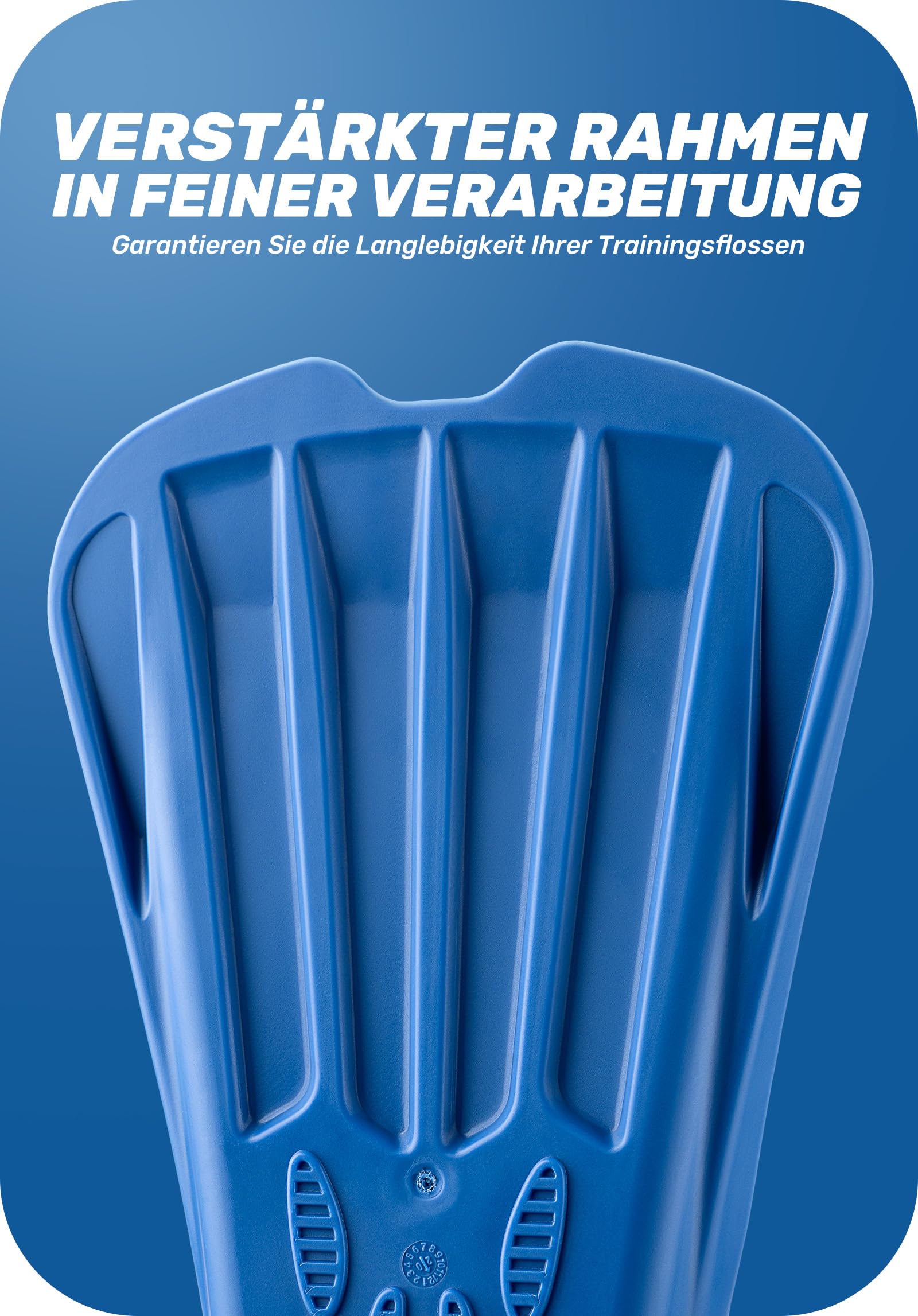 CAPAS Kurze Trainingsflossen für Schwimmen | Komfortable Silikon Schwimmflossen | Kurzflossen | Taucherflossen | Unisex Flossen für Kinder Erwachsene | Kurze Klinge Beinstärke aufbauen
