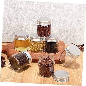 Amazon｜FRCOLOR 20個 密閉蓋付きミニガラス瓶 47*50 50ml 20個