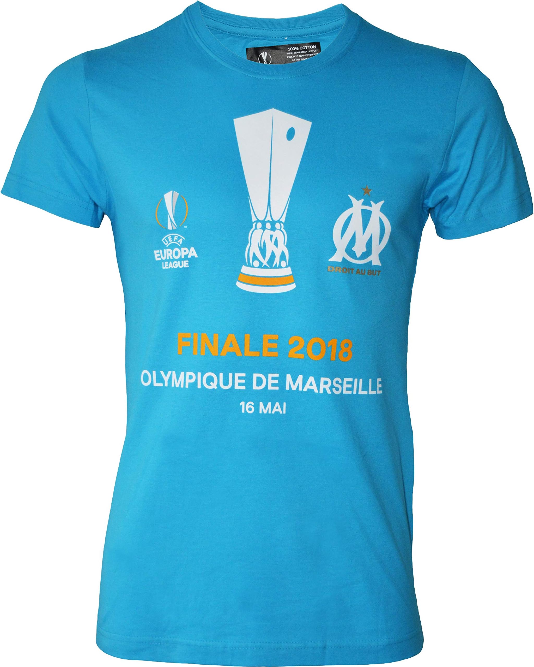Olympique de MarseilleOm T-Shirt – UEFA Europa League Final 2018 – Official Collection Children's Size