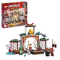 LEGO NINJAGO Tempio dello Spinjitzu Ninja - Playset Giocattolo con 4 Minifigure