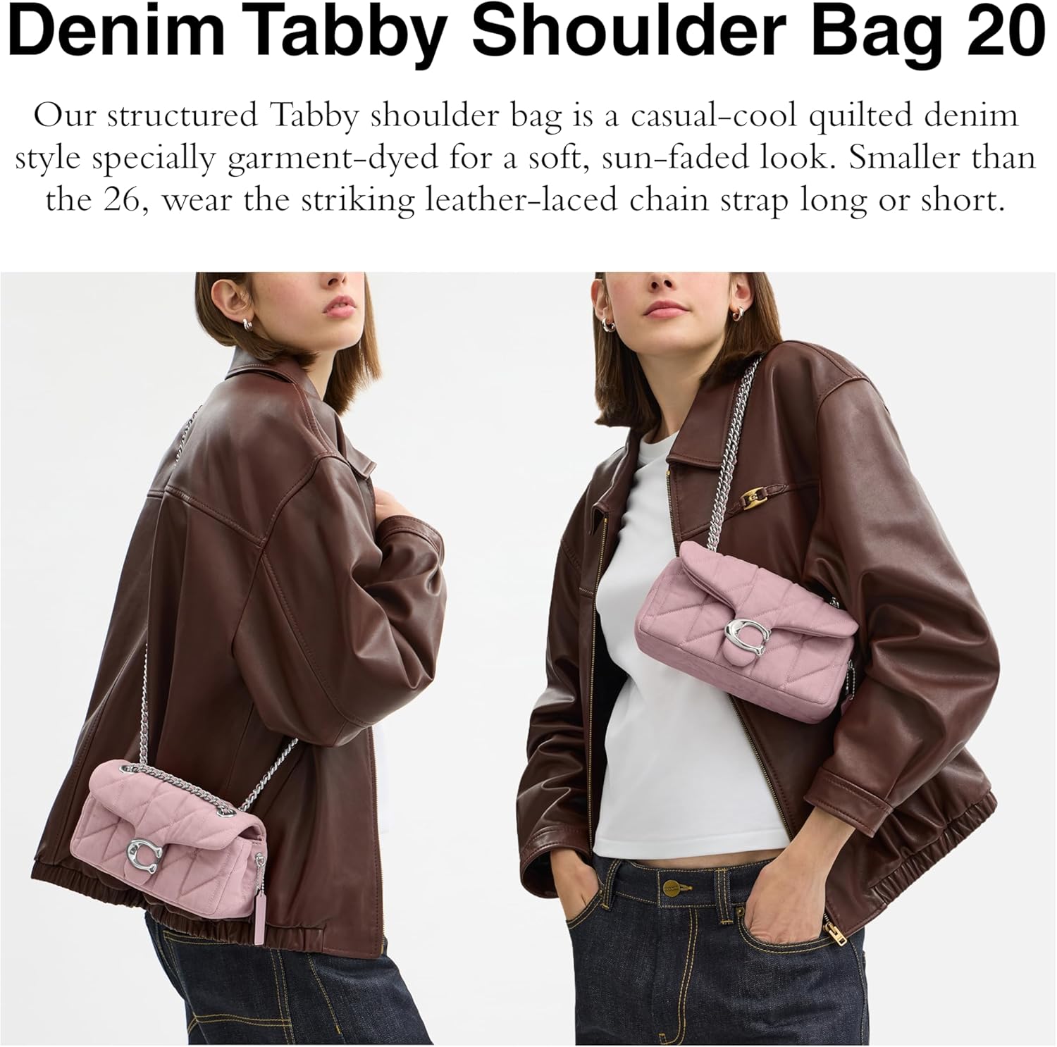 COACH Women's Quilted Leather Tabby 20 Shoulder Bag - Image 3