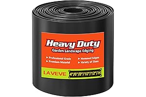 Straight Metal Garden Edging: The 8-Inch Edging Solution for Stunning Landscapes