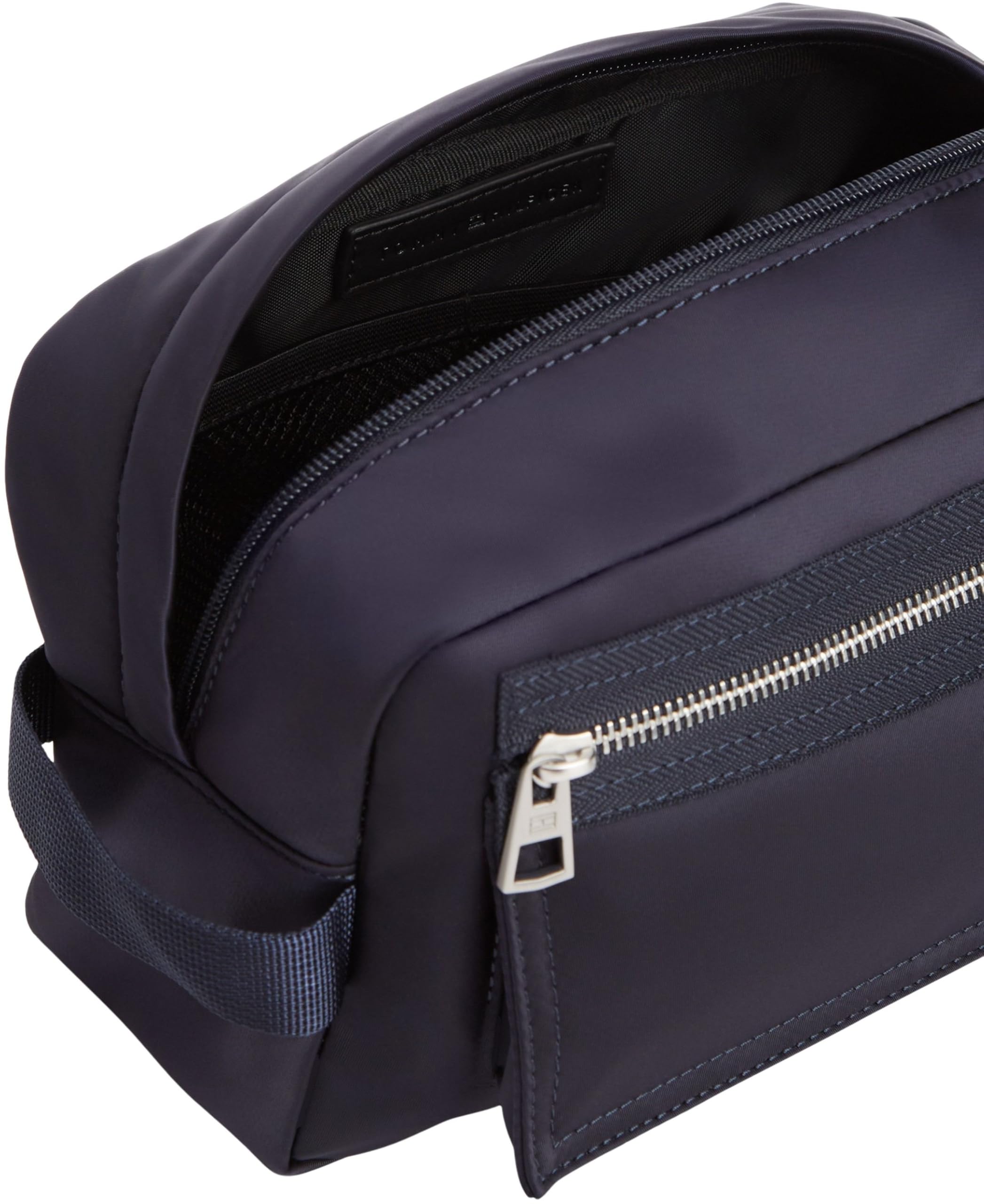 Tommy Hilfiger TH Travel Washbag AM0AM14111 - Bolsa de Aseo para Hombre, Color Azul (Space Blue), Talla única